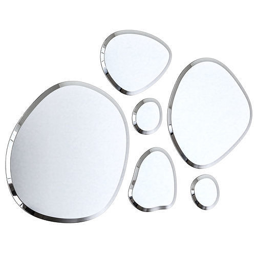 Hawaii Mirrors Composition by Cattelan Italia 3D model CGTrader