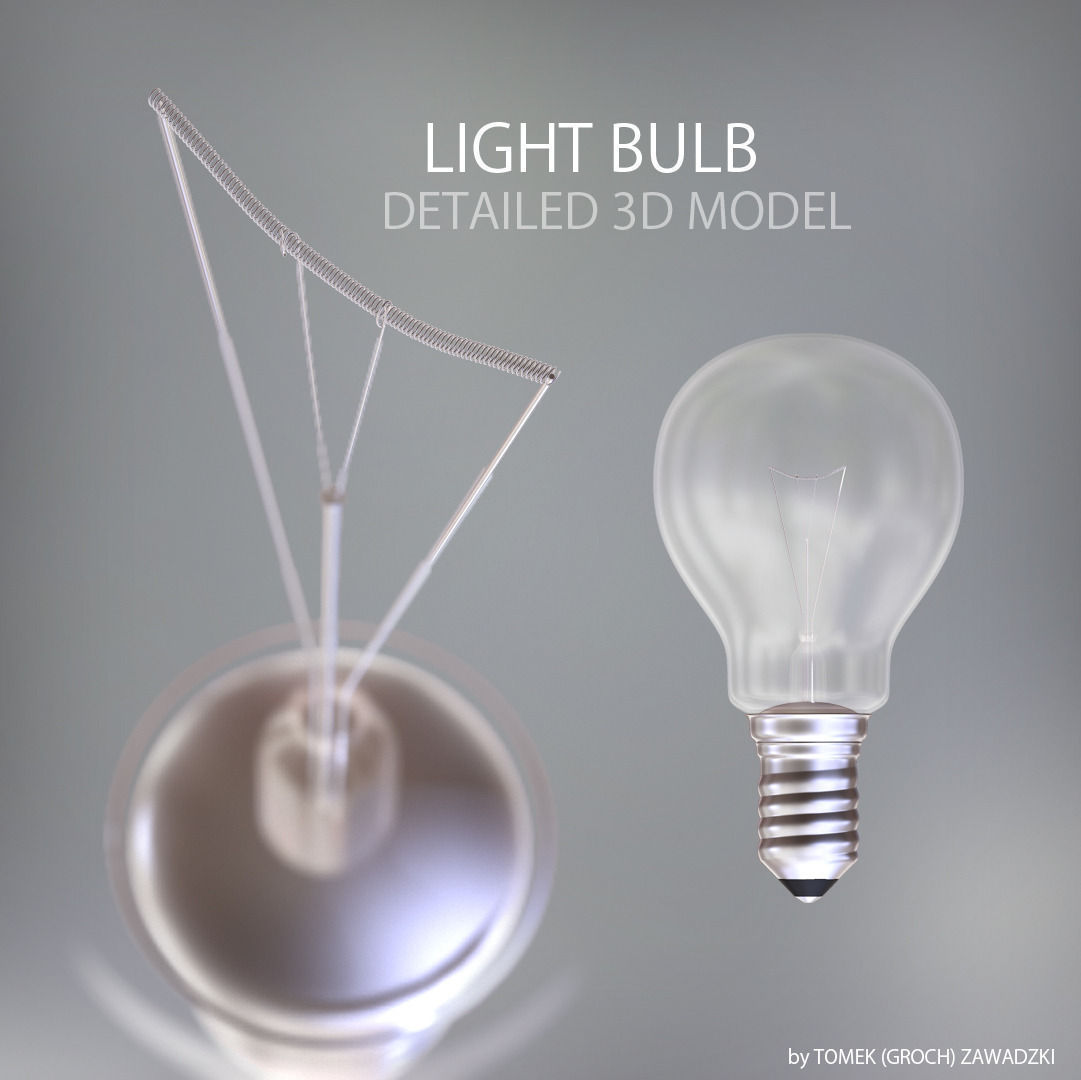 Detailed Light Bulb
