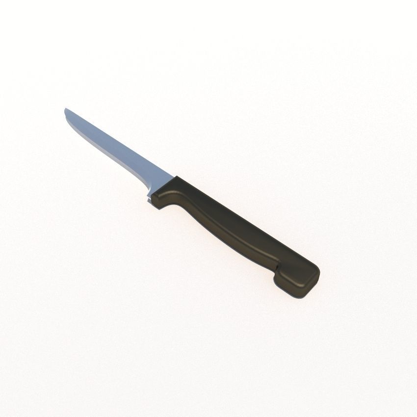 3D Small Bread Knife CGTrader