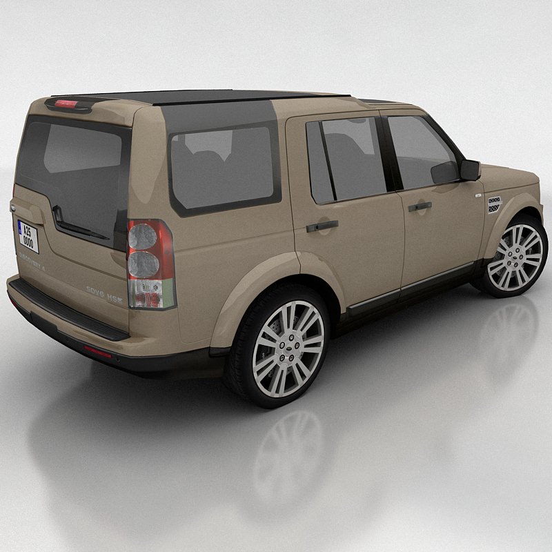 Model Land Rover Discovery 4 Cgtrader Land Rover Discovery 4 Model Low Poly Max Fbx