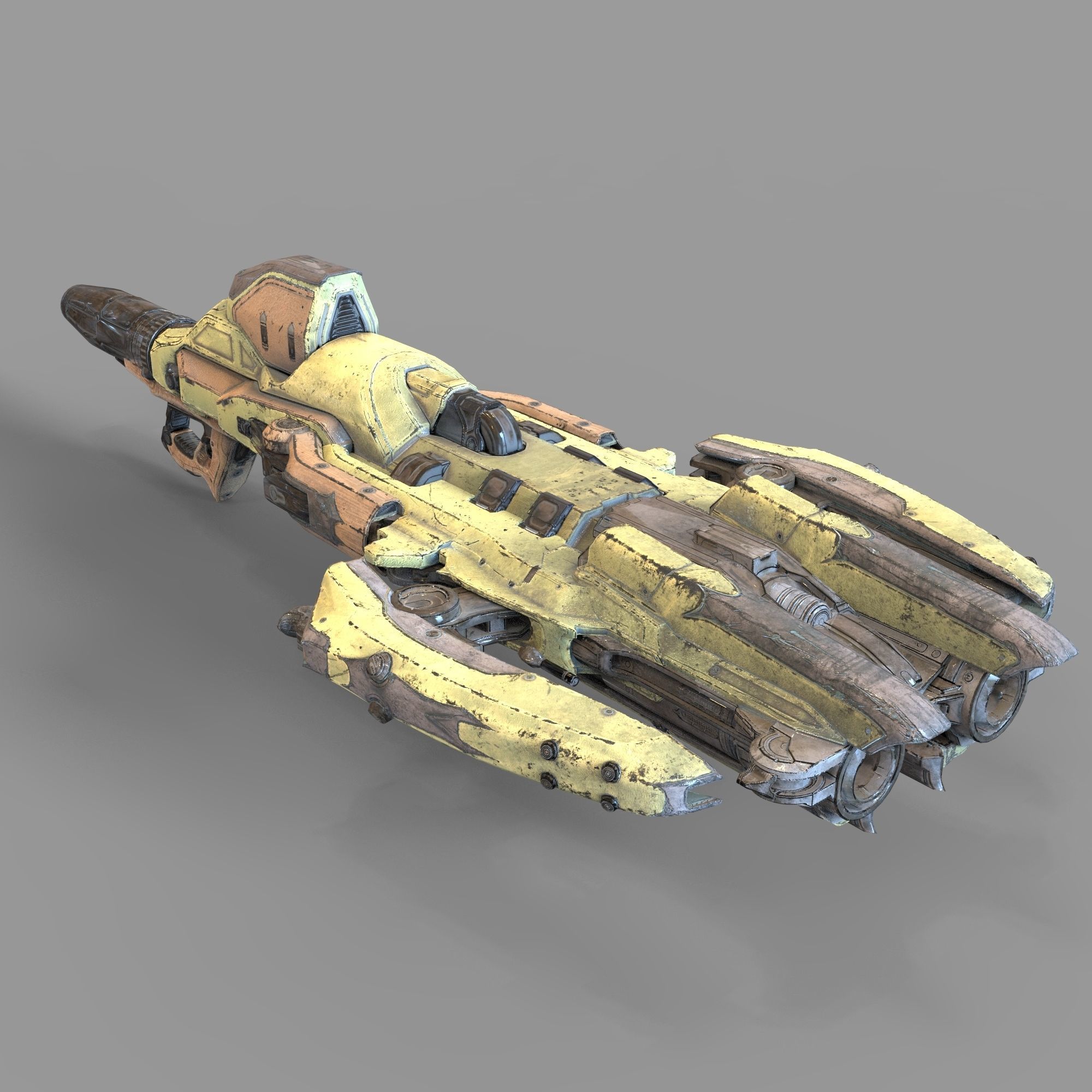 DOOM Eternal Gauss Rifle Printable CGTrader