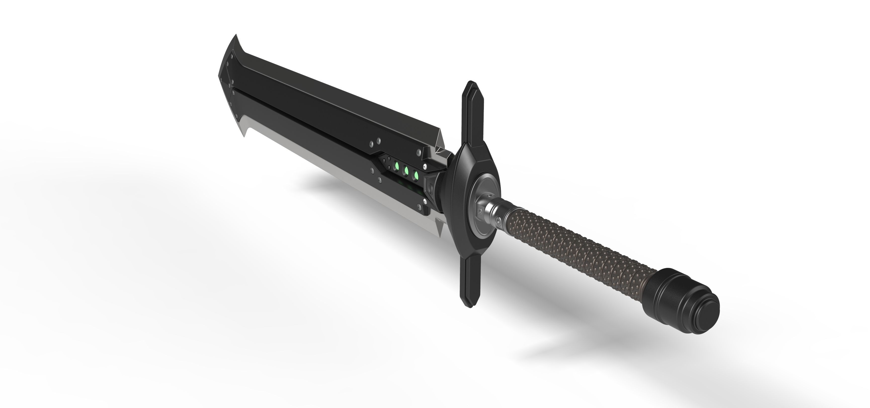 Iron blade from the game Final Fantasy 7 Remake 3D model 3D printable