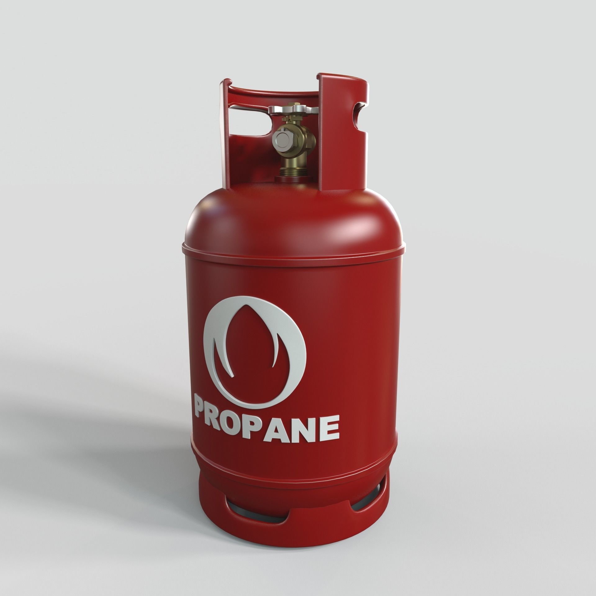 Gas Bottle 3D model