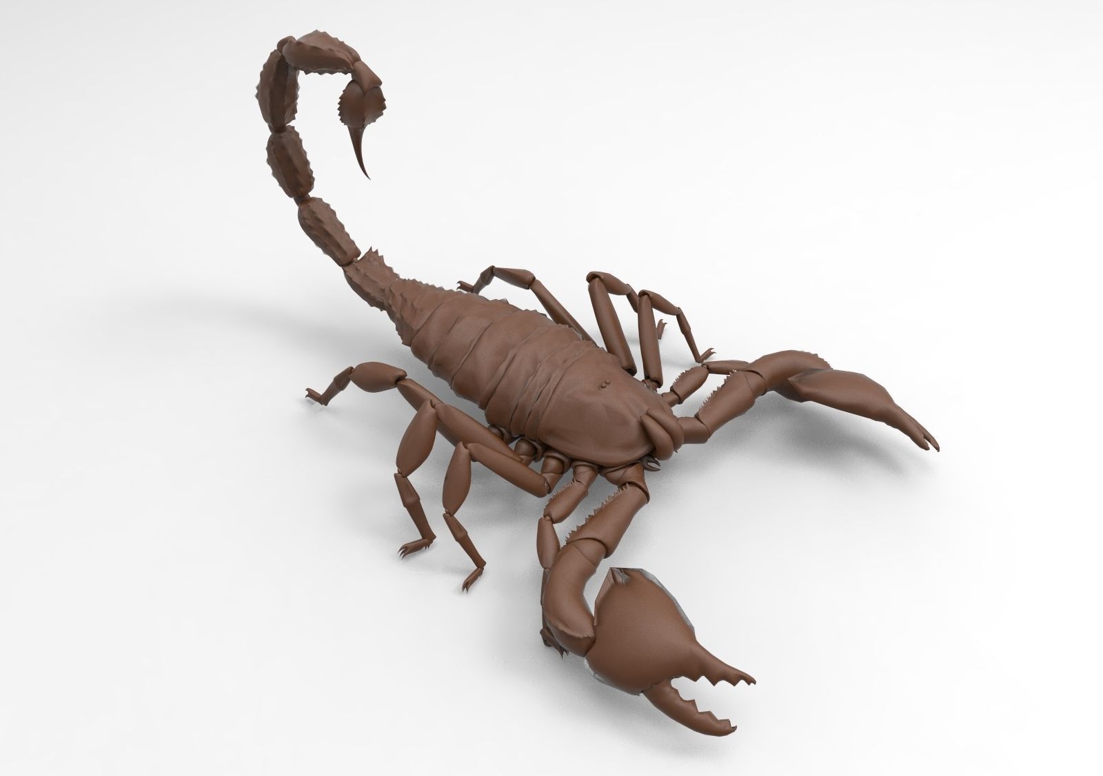 3d Printable Model Scorpion
