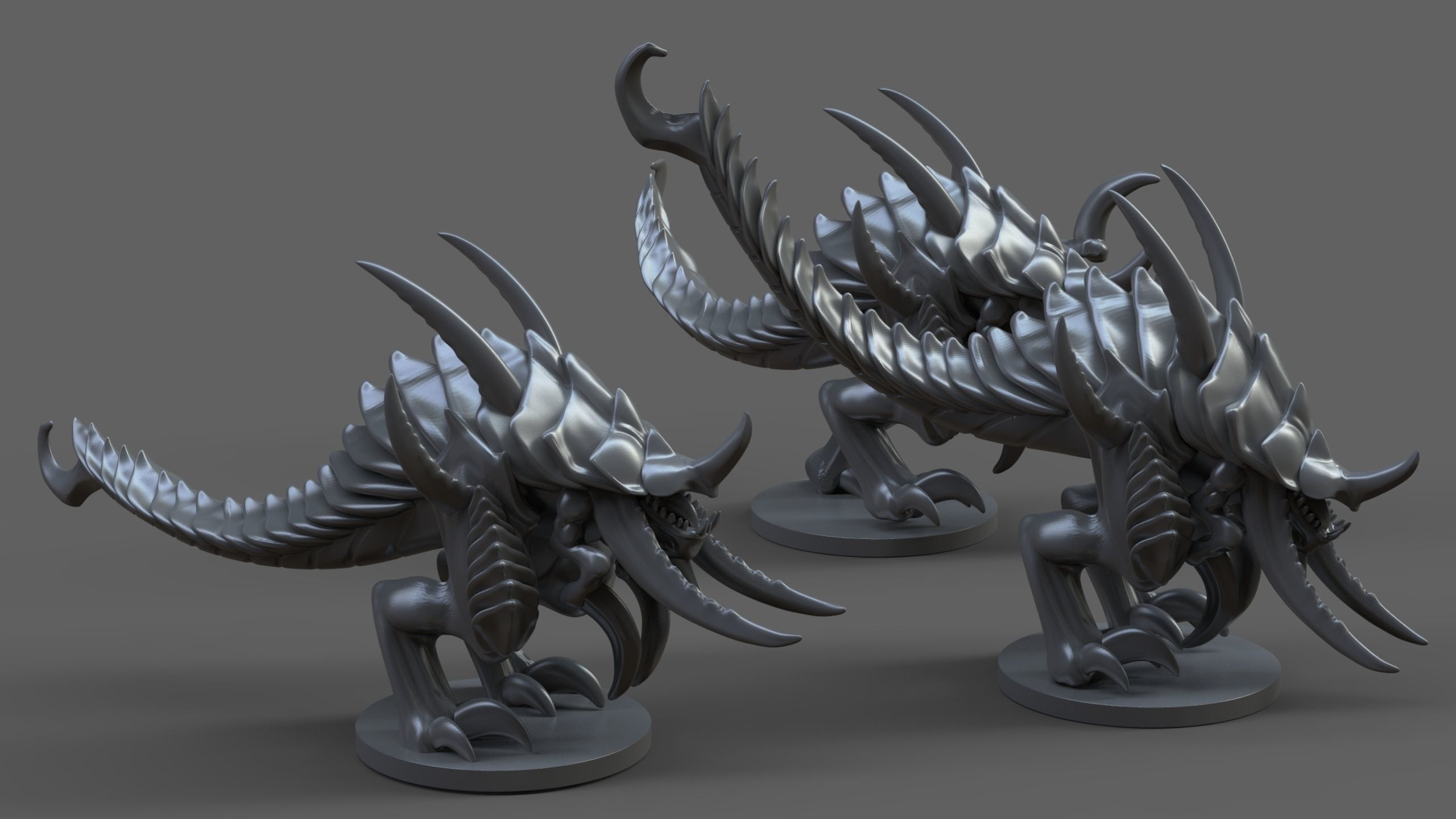 Tyranid squad 3D model 3D printable | CGTrader