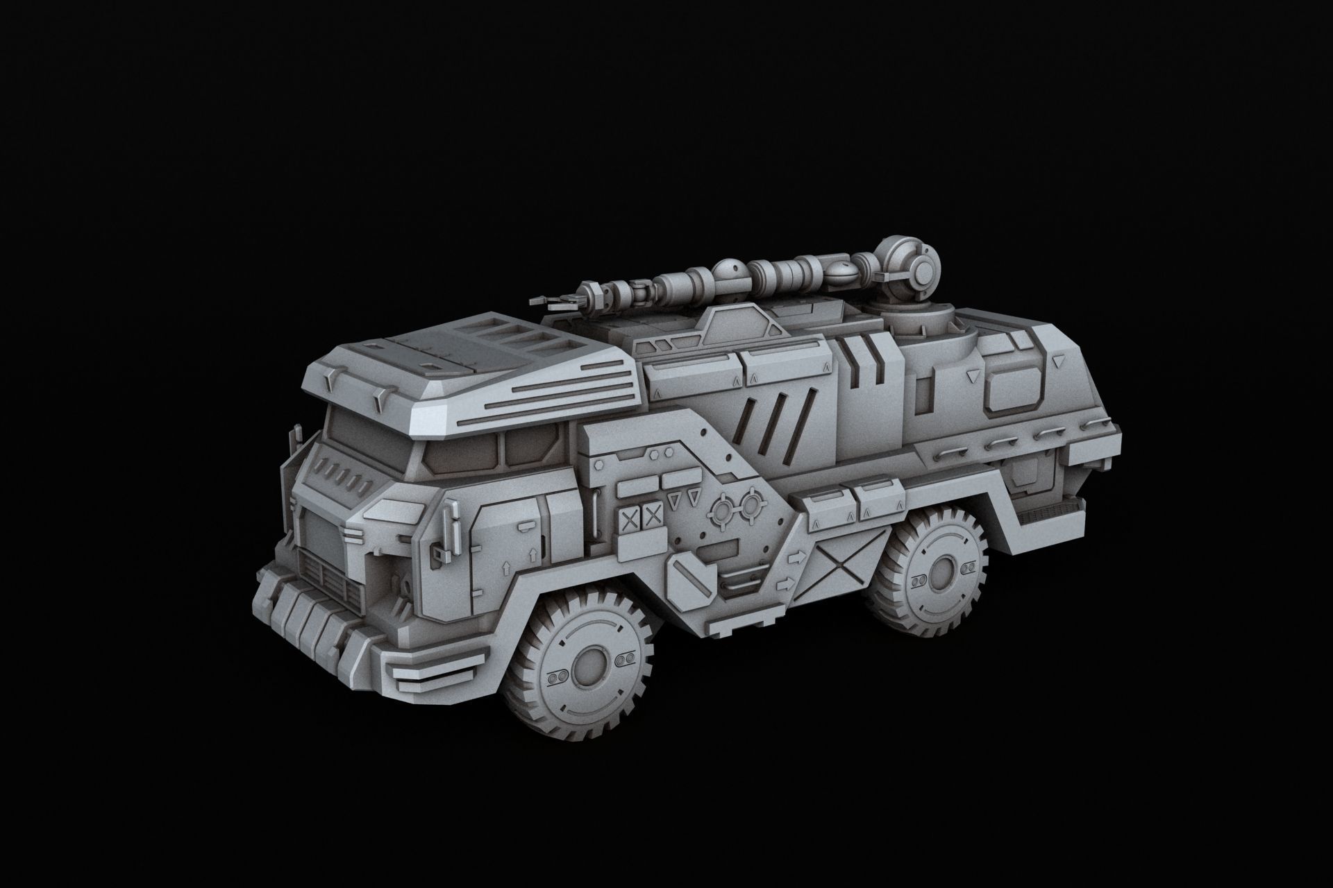 3D print model BATTLETECH C R E V Truck | CGTrader