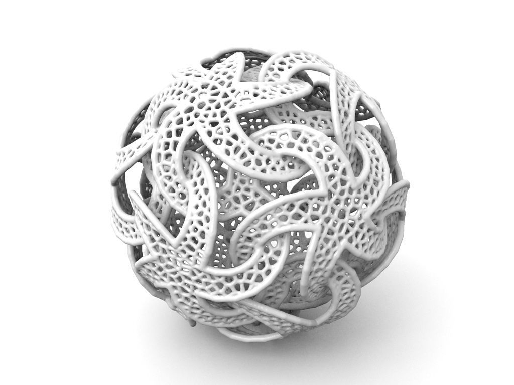 Voronoi Stars Lamp