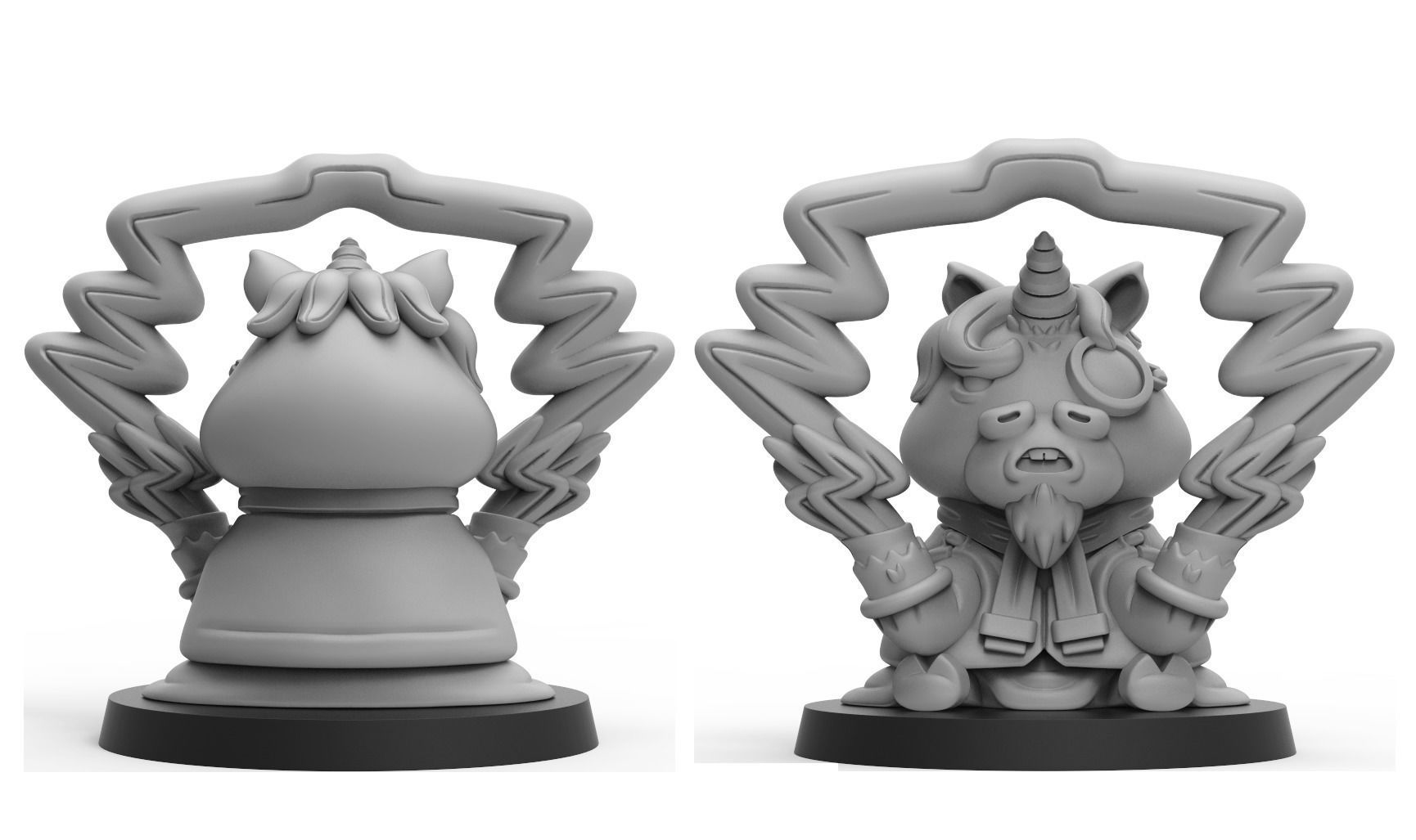 Heresylab - Chibi Unicorn Sorcerer