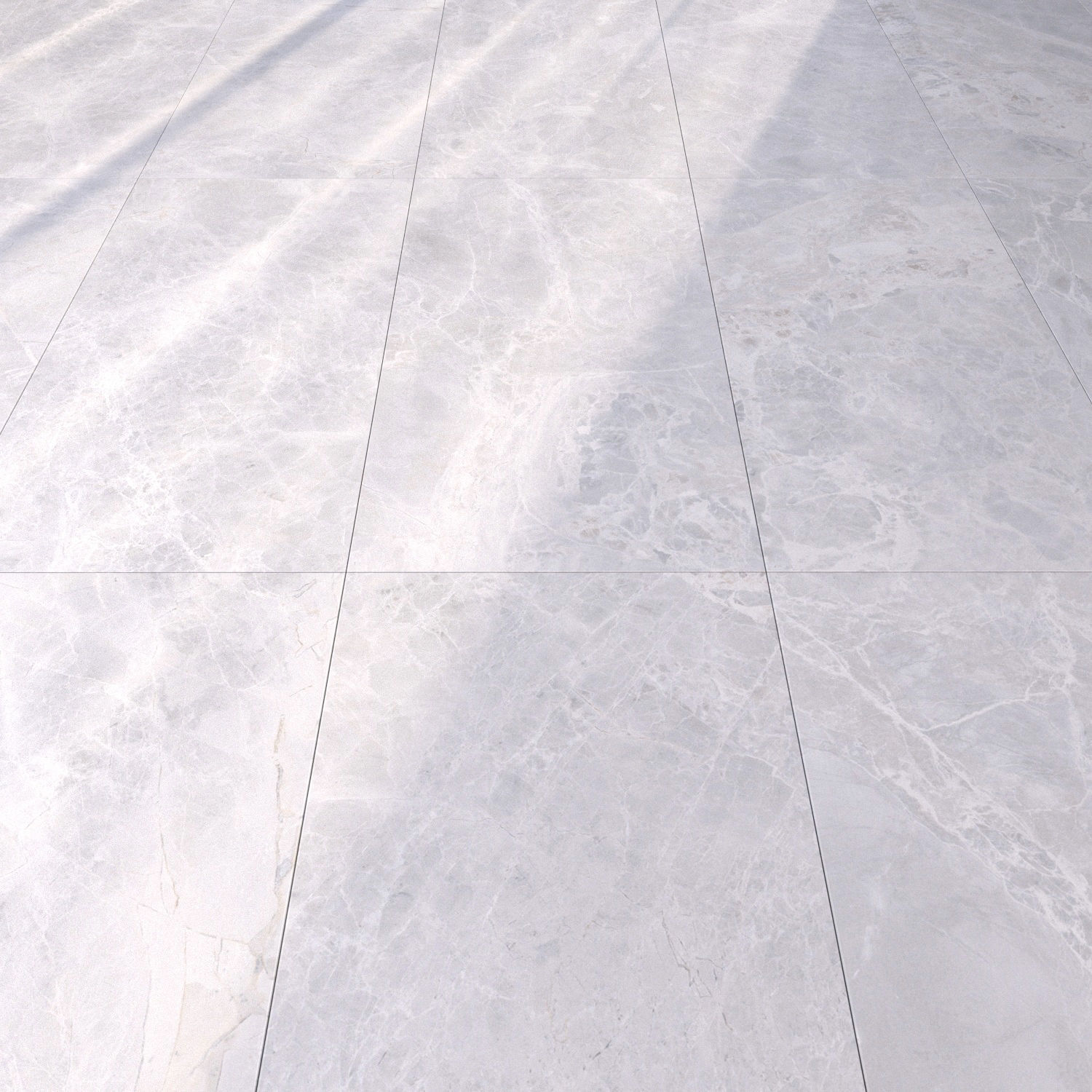 Marble Floor Alpha Bianco Set 1