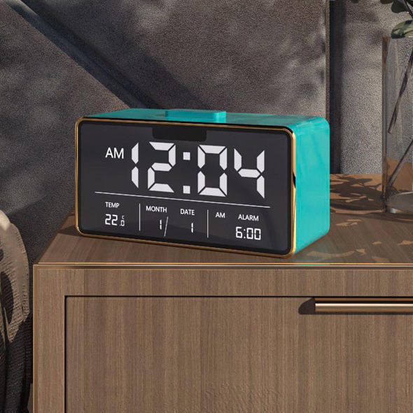 smart table clock 3D model CGTrader