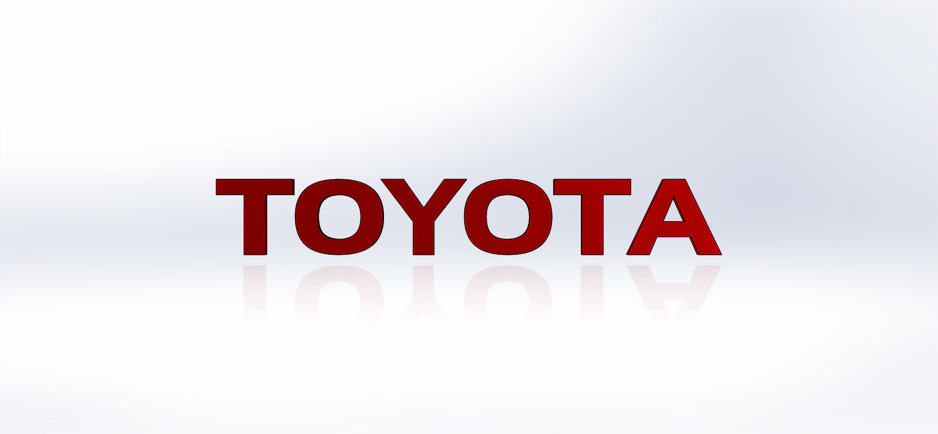 TOYOTA 3D model 3D printable CGTrader