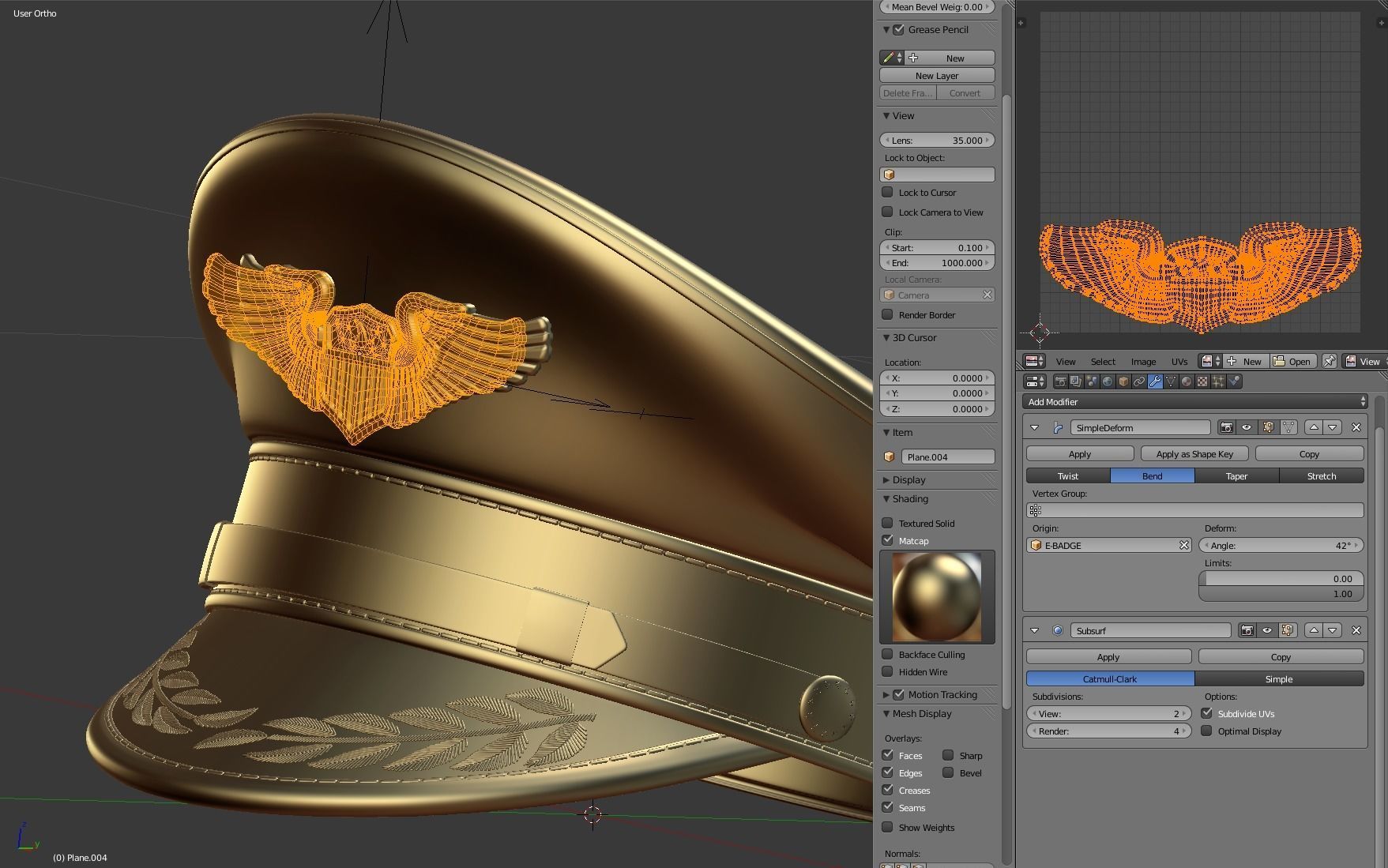 Pilot Hat 3D model | CGTrader