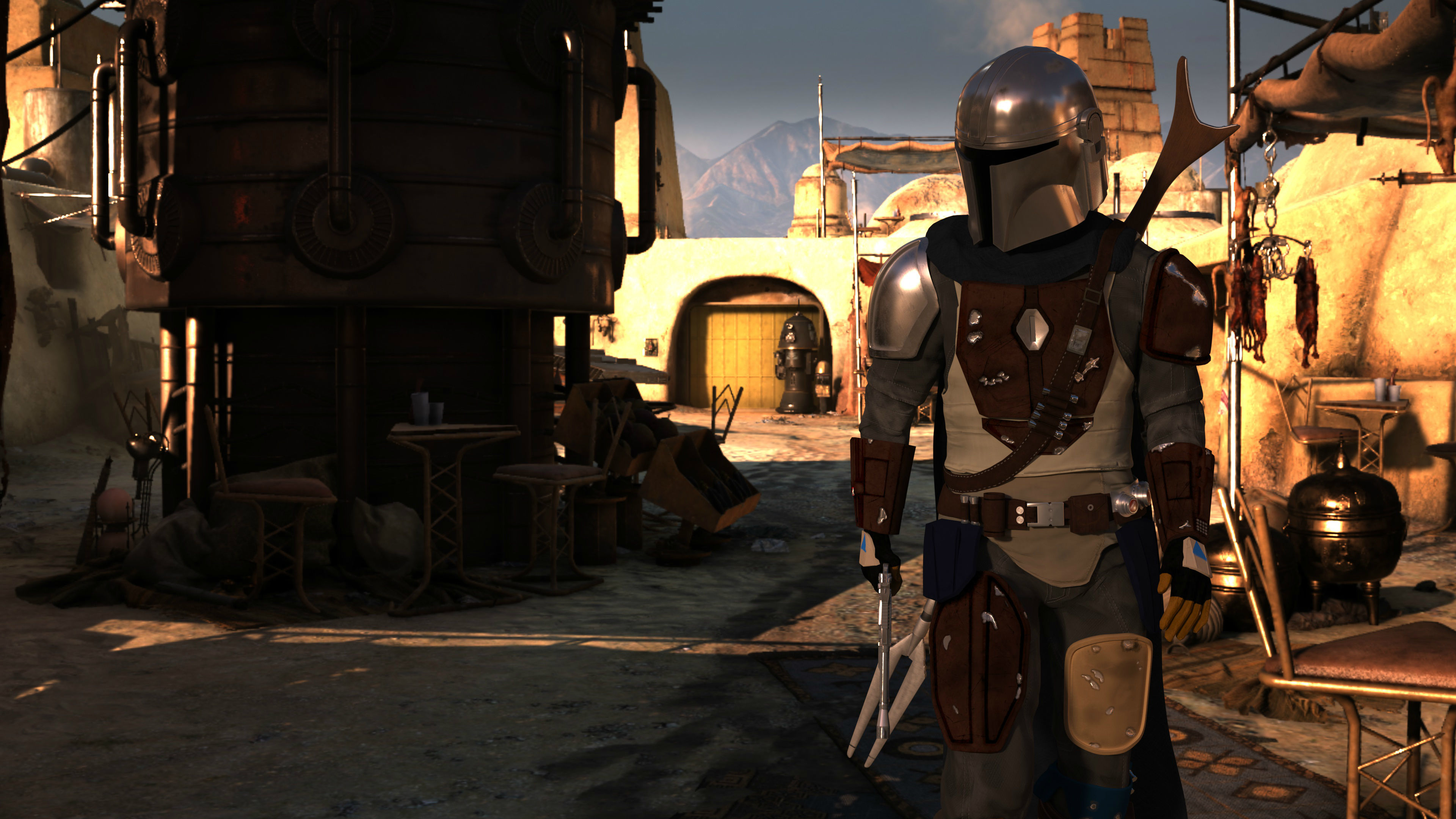 The Mandalorian 3d Model Cgtrader