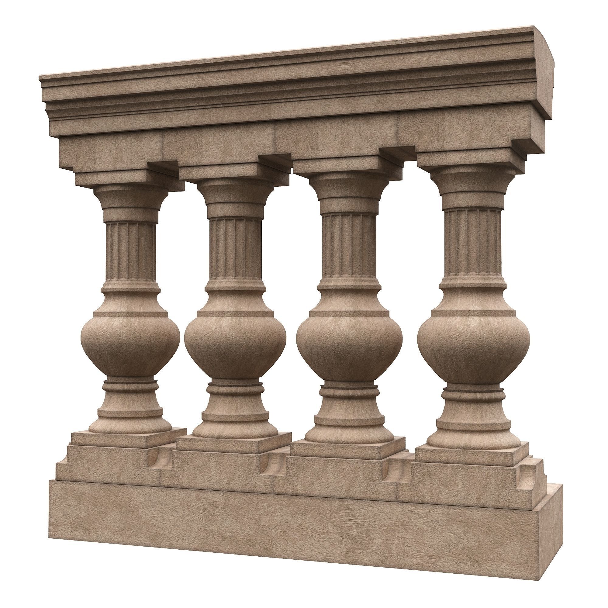 Stone balustrade 09