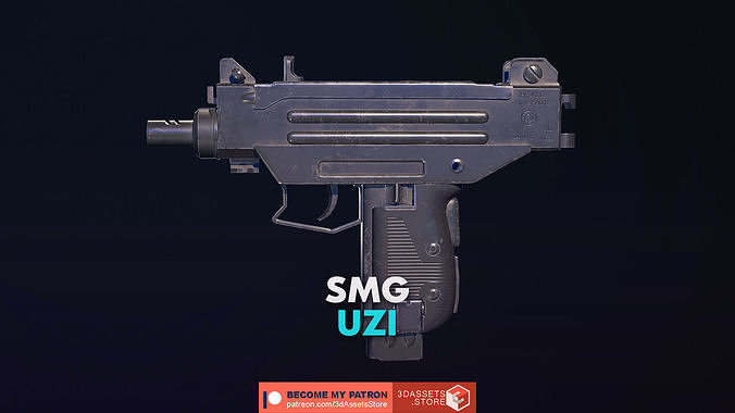 Weapon - Gun - SMG - UZI