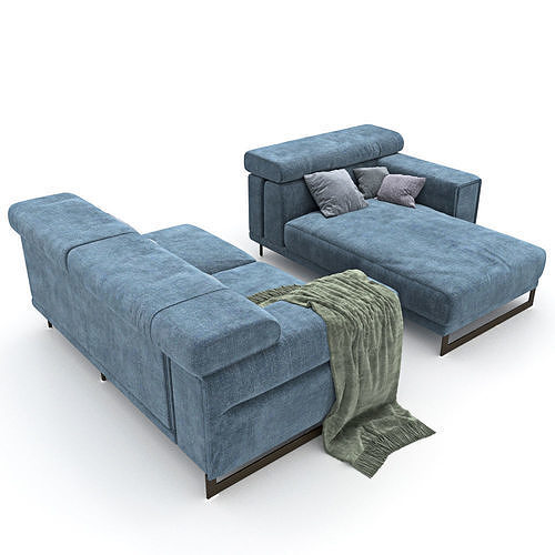 30 Sofa natuzzi Etoile 2623 var 2 3D model