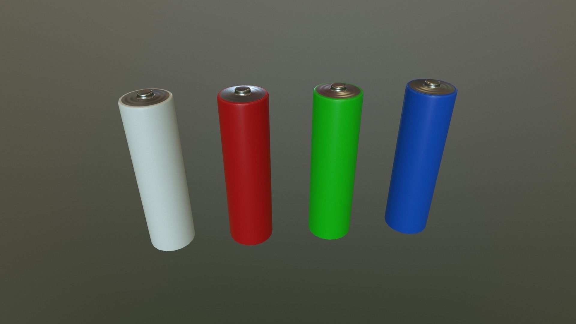 3D model AA Battery VR / AR / lowpoly CGTrader