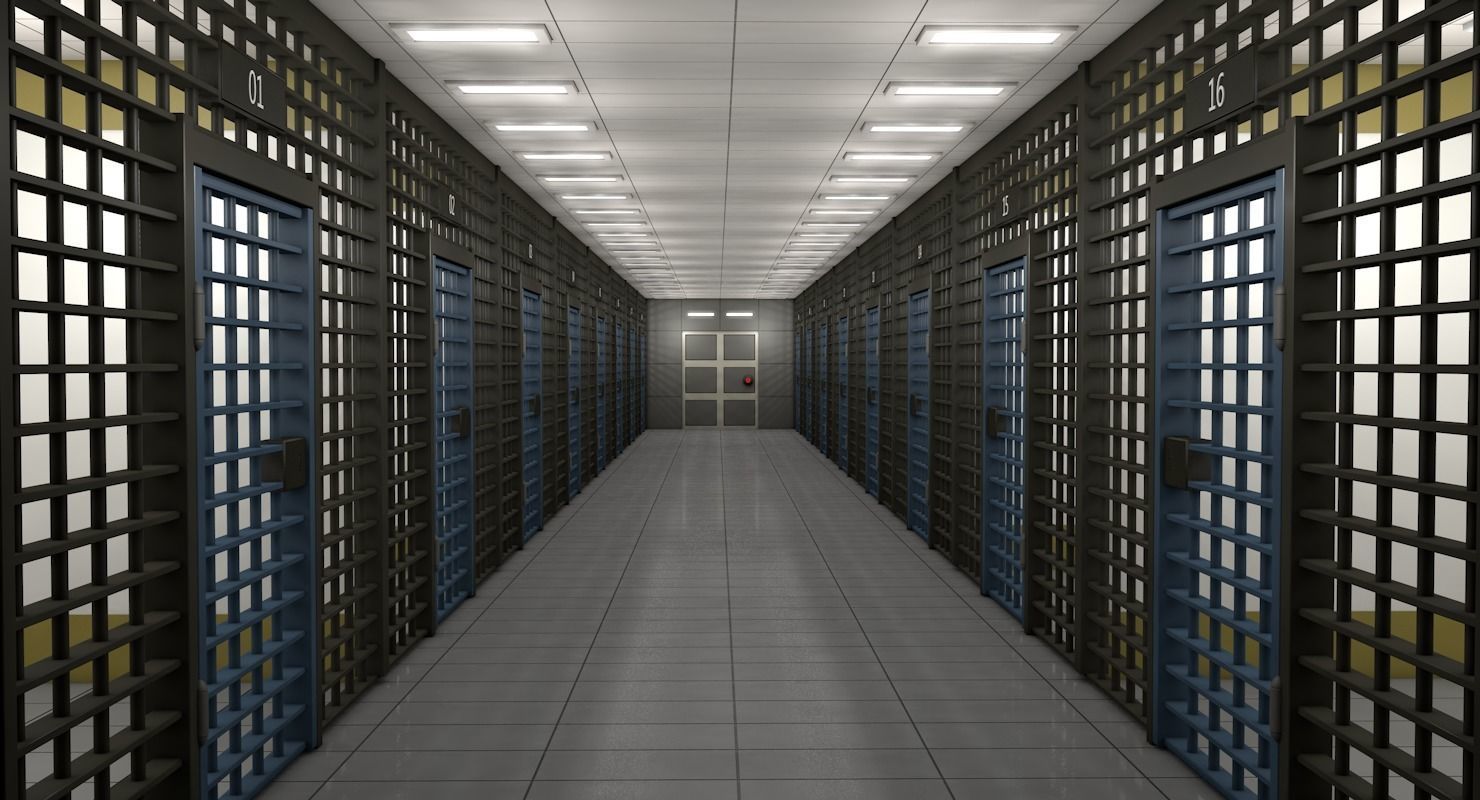 Description of a jail cell picture