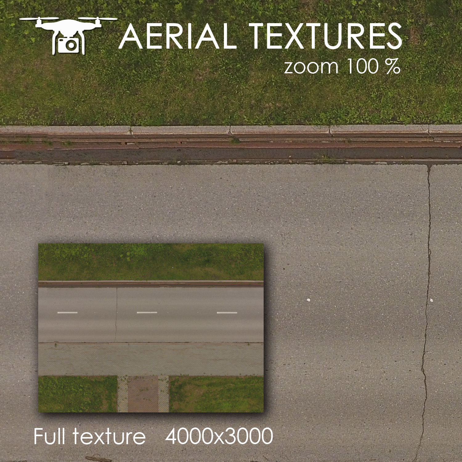Aerial texture 302