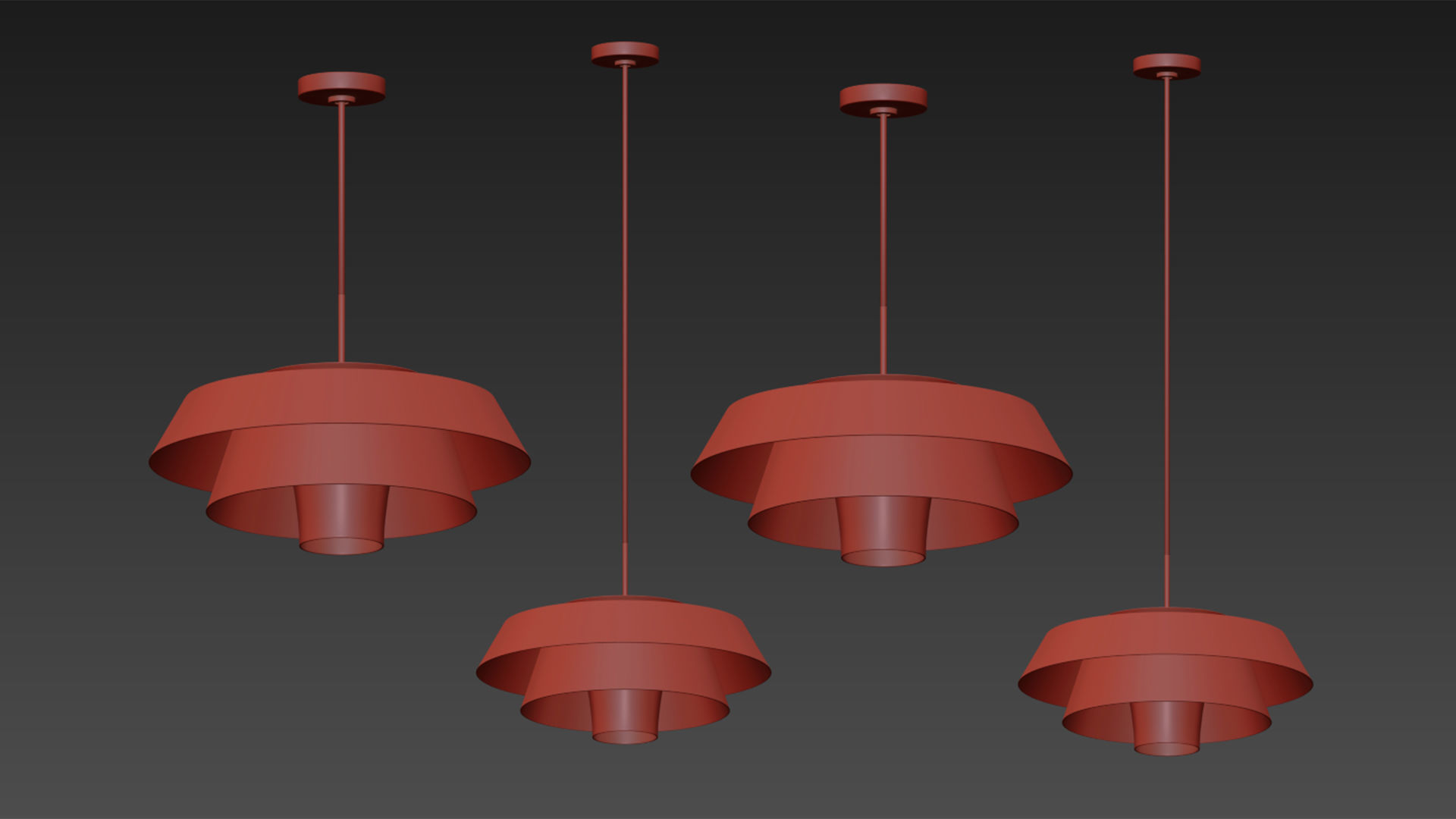 Brisbin Pendant By ED Ellen DeGeneres 3D model CGTrader