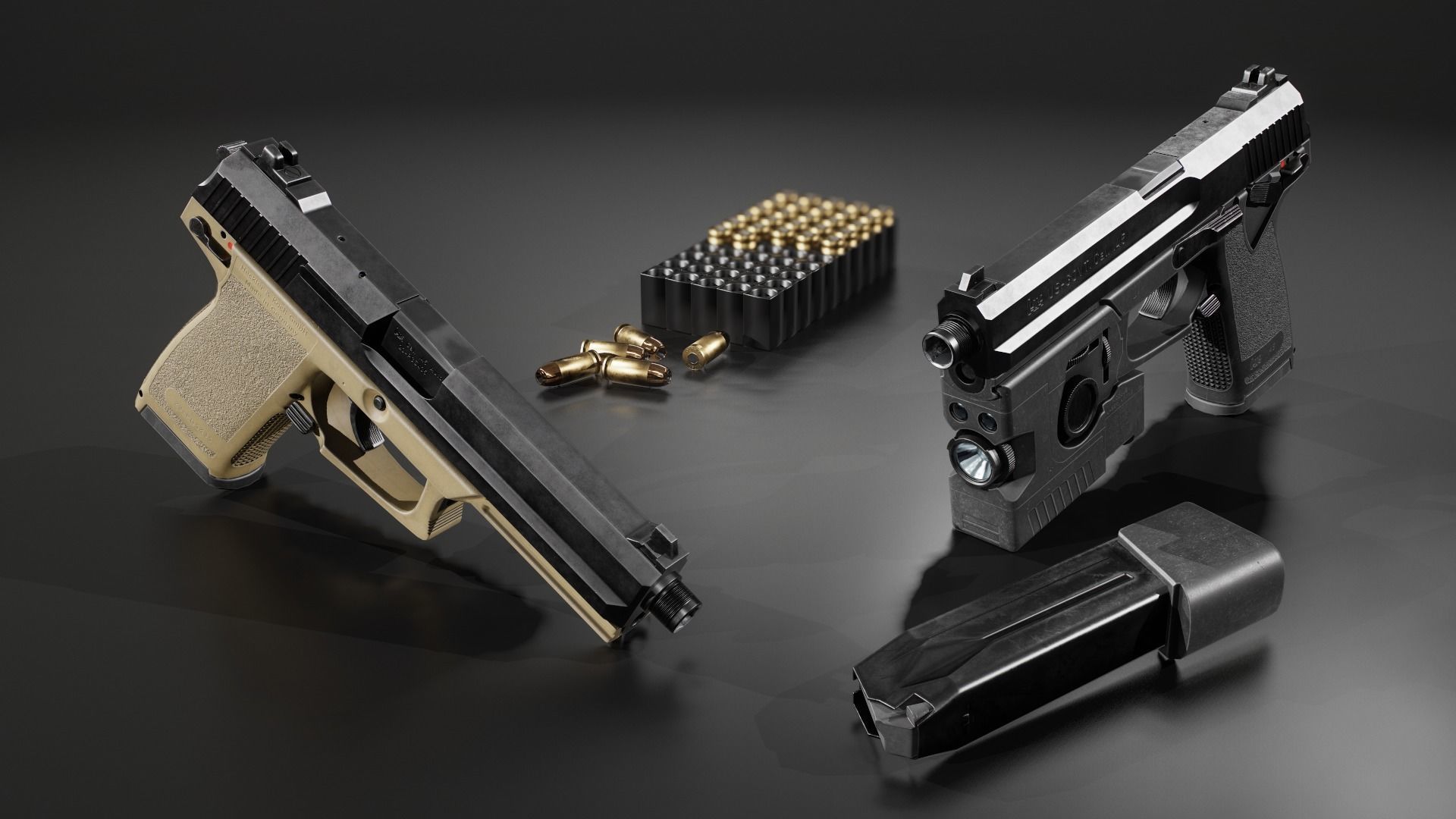 HK Mark 23 45acp SOCOM Handgun