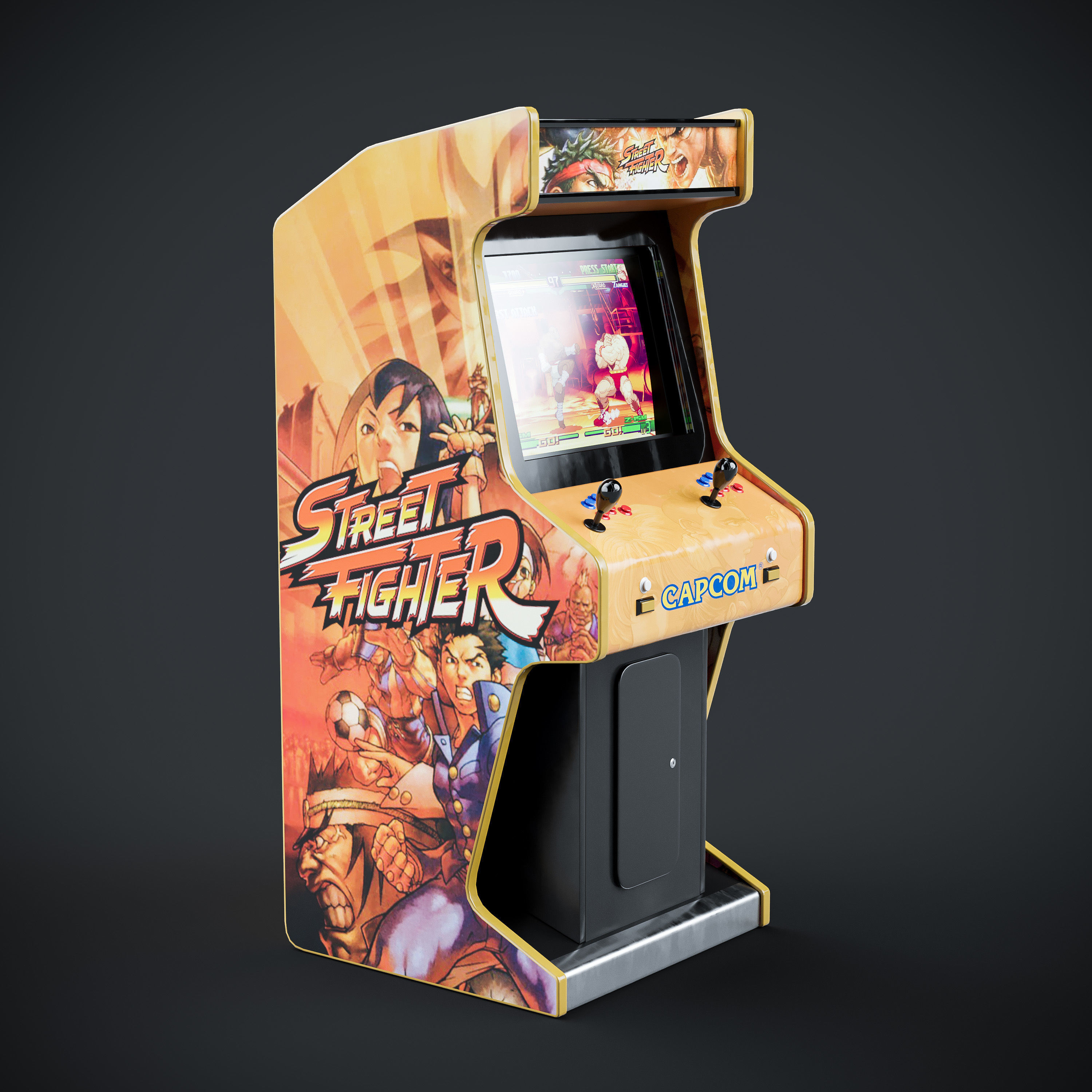 Arcade Game Machine 3D model CGTrader