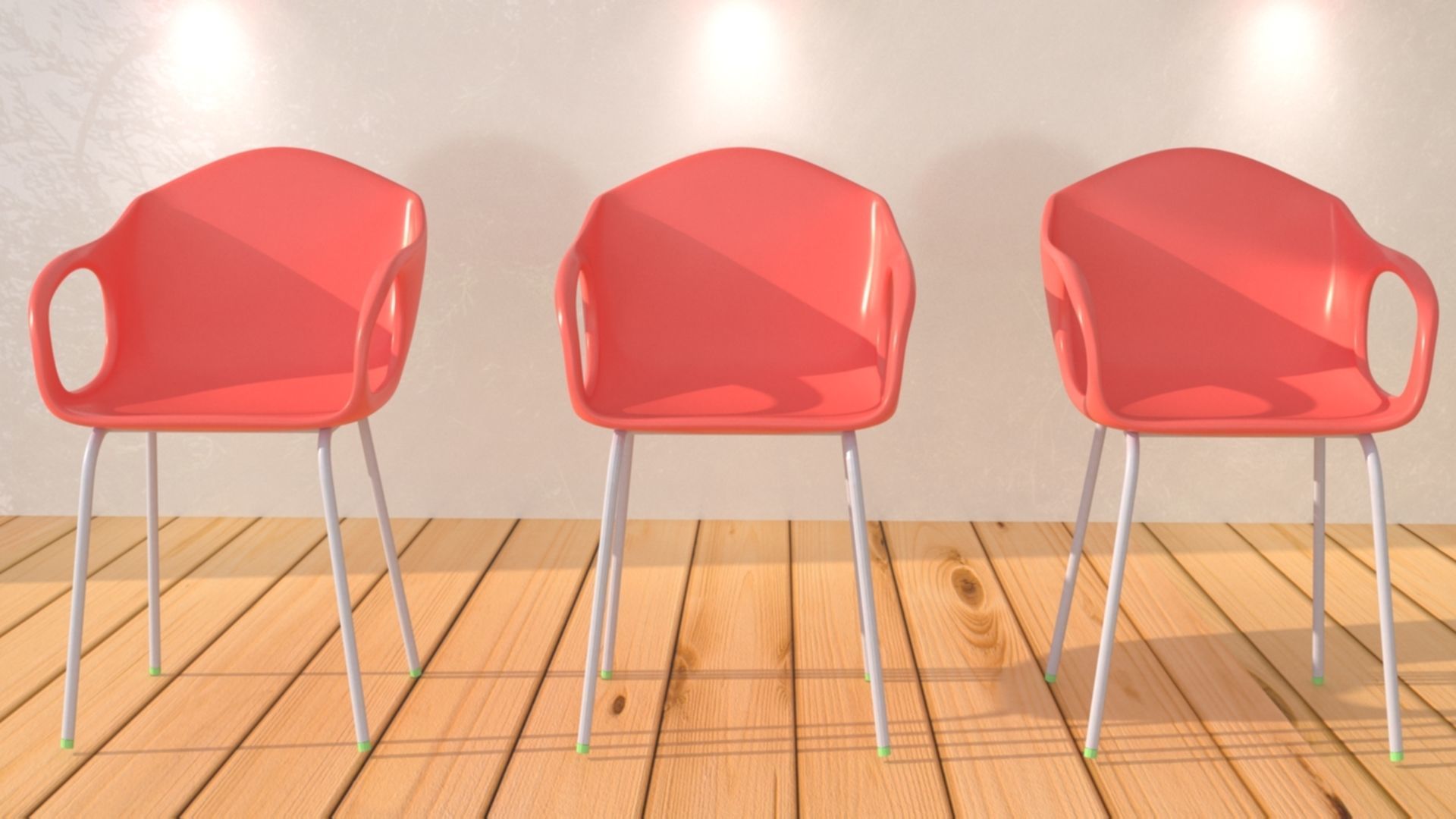 3D model gameready Plastic Chair CGTrader