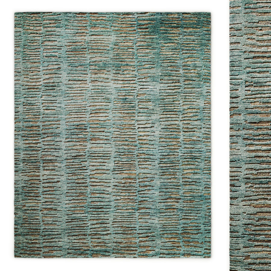 3D Idana HandKnotted Wool RH Rug CGTrader