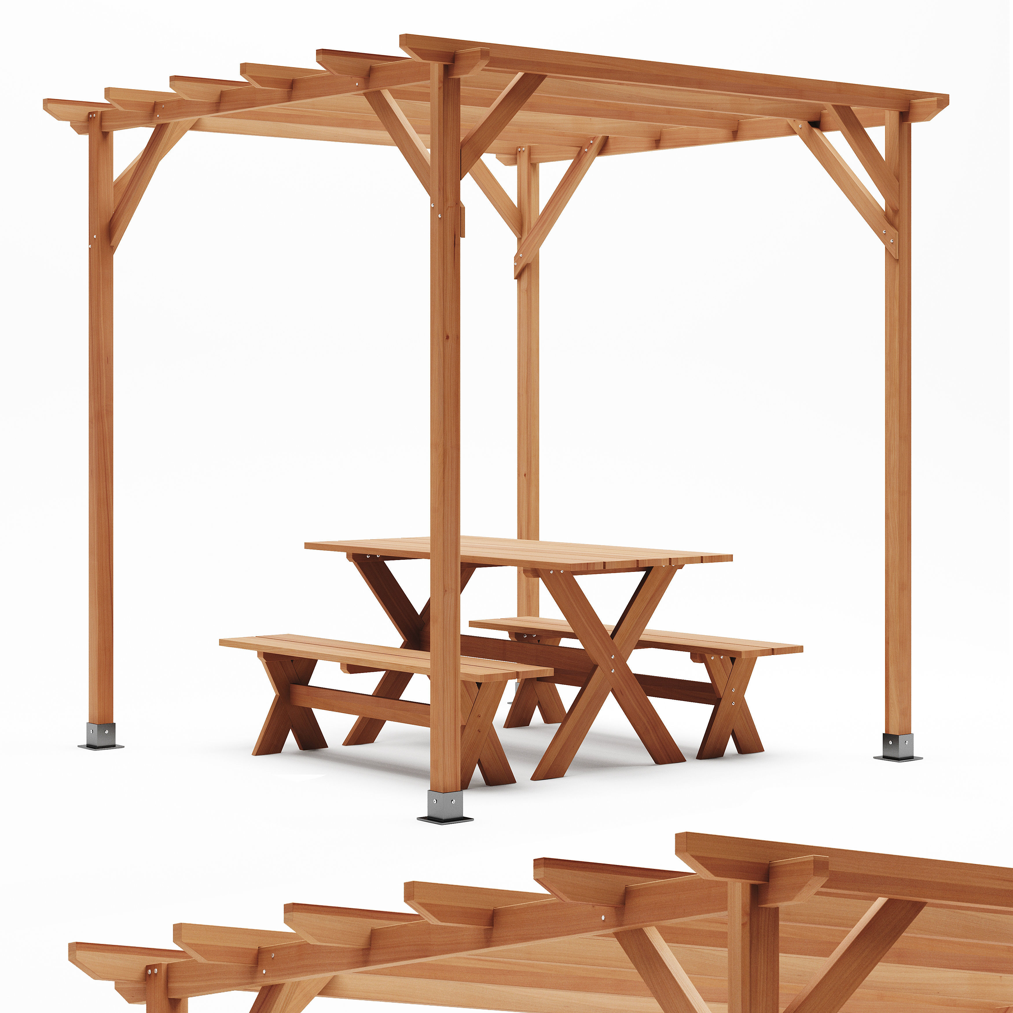 Merry Products Picnic Table Set
