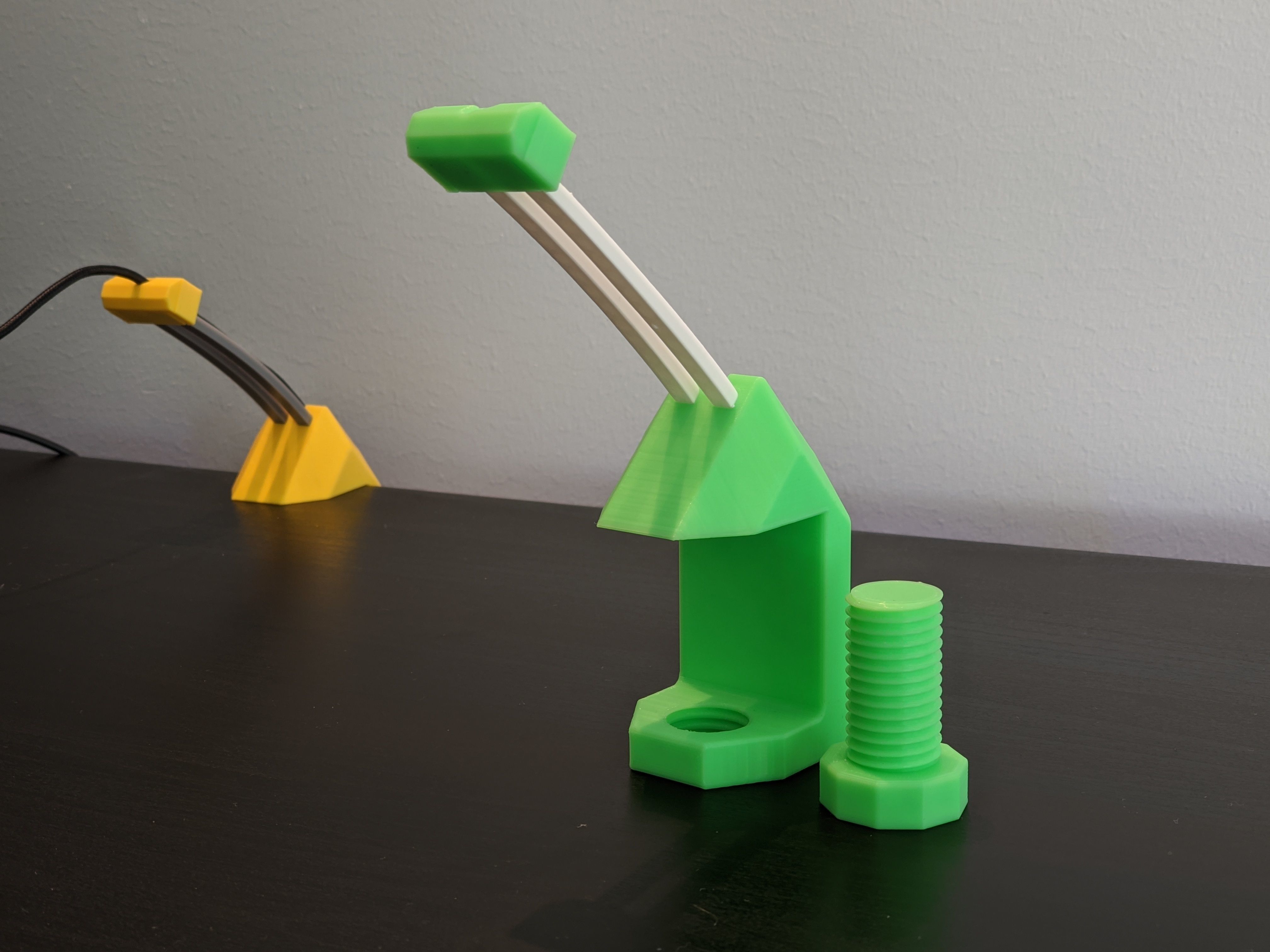 Mountable mouse cord bungee 3D model 3D printable CGTrader