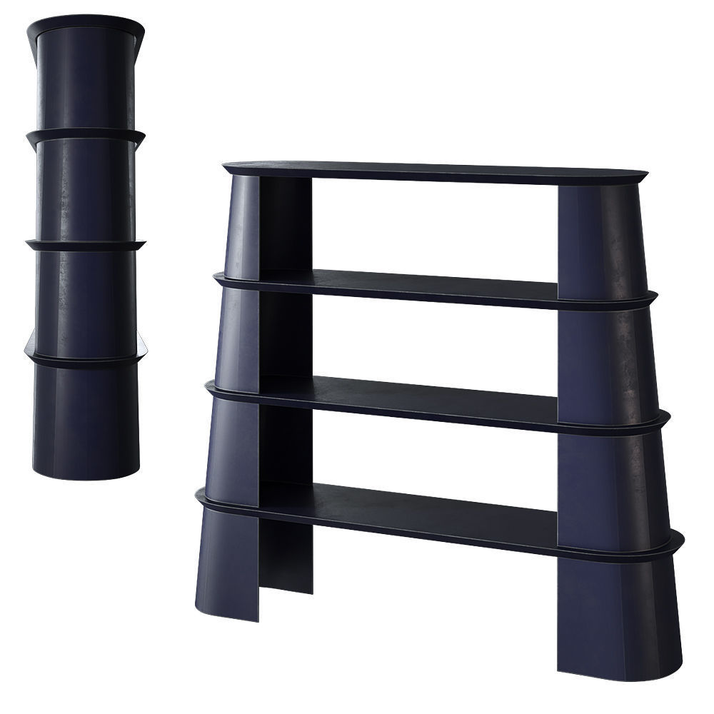 Forma Cemento FUSTO BOOKSHELF