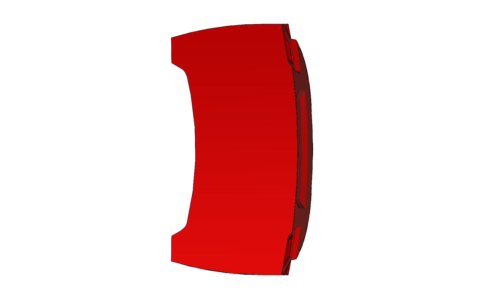 Car trunk lid panel 3D model 3D printable CGTrader