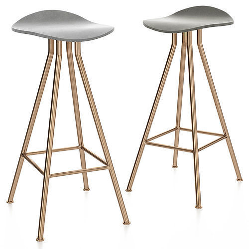 BARFLY BAR STOOL 3d model Low-poly 3D model