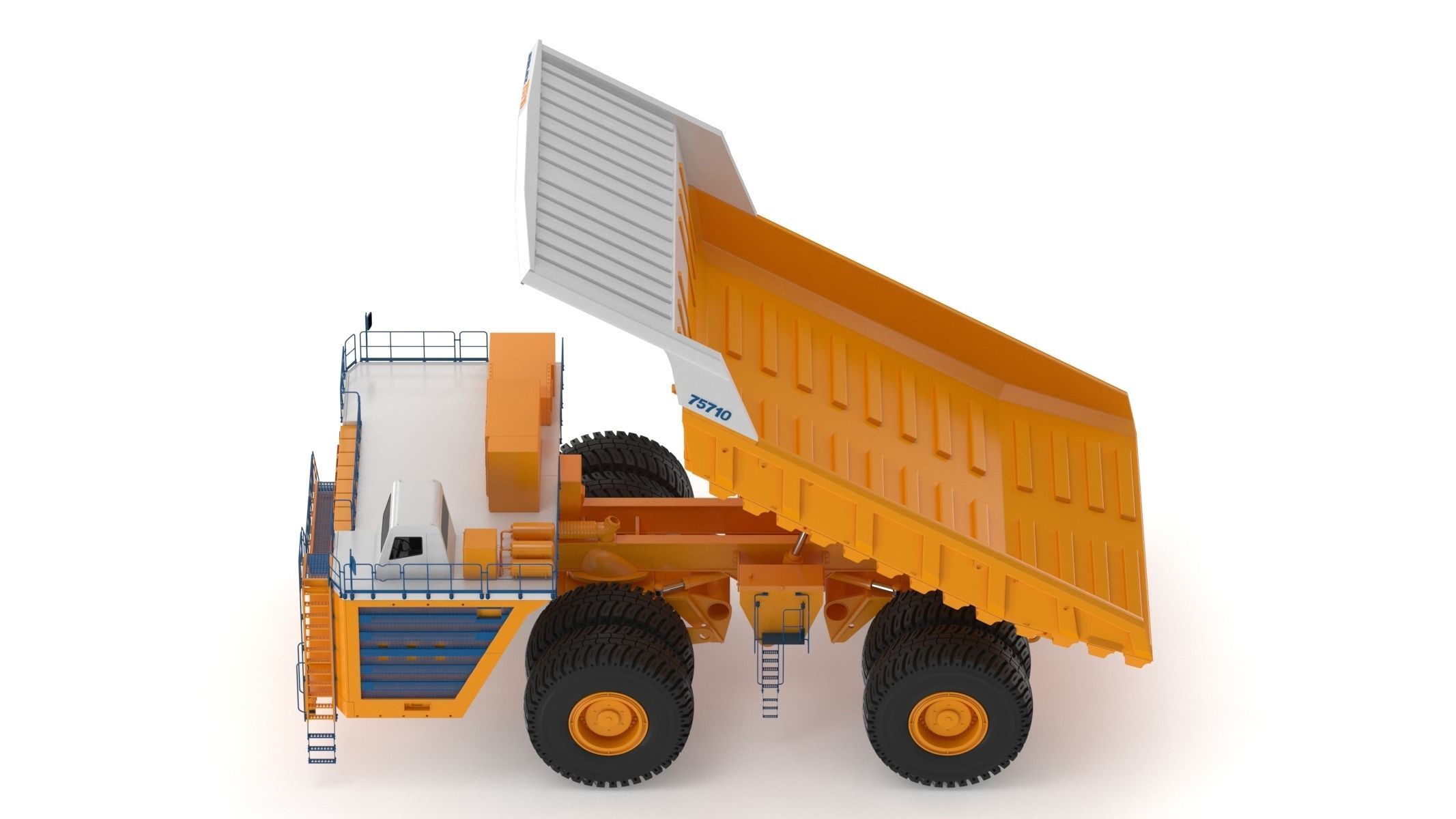 Belaz 75710 3D model | CGTrader