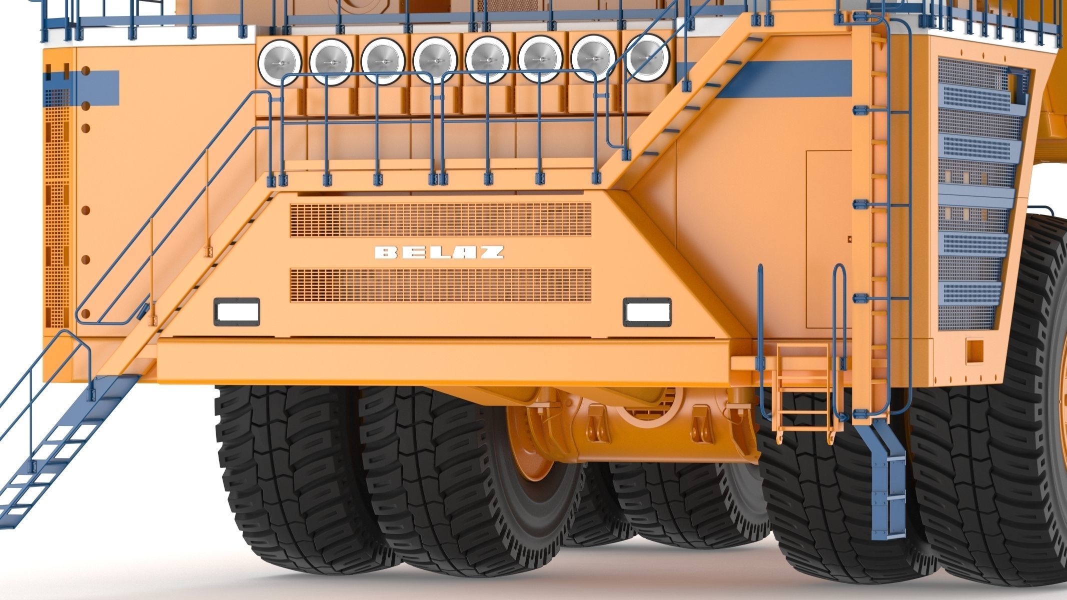 Belaz 75710 3D model | CGTrader