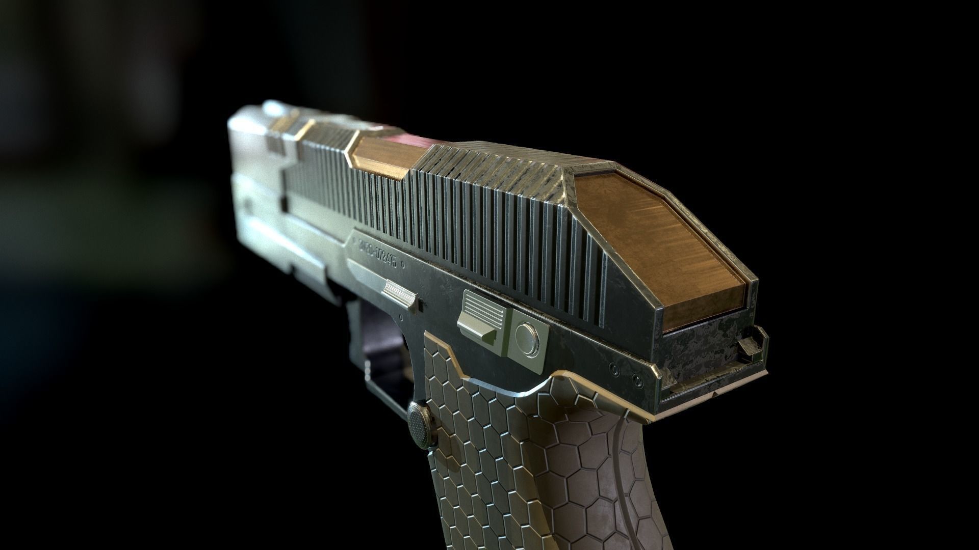3D model P2020 Pistol from Apex Legends VR / AR / lowpoly CGTrader