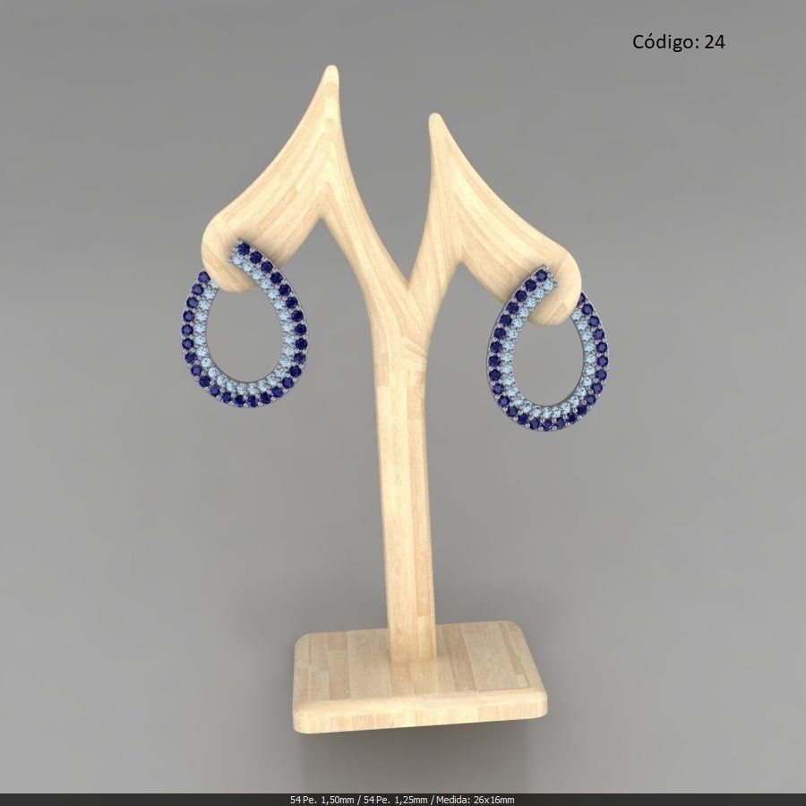 Earring Rounds Curve