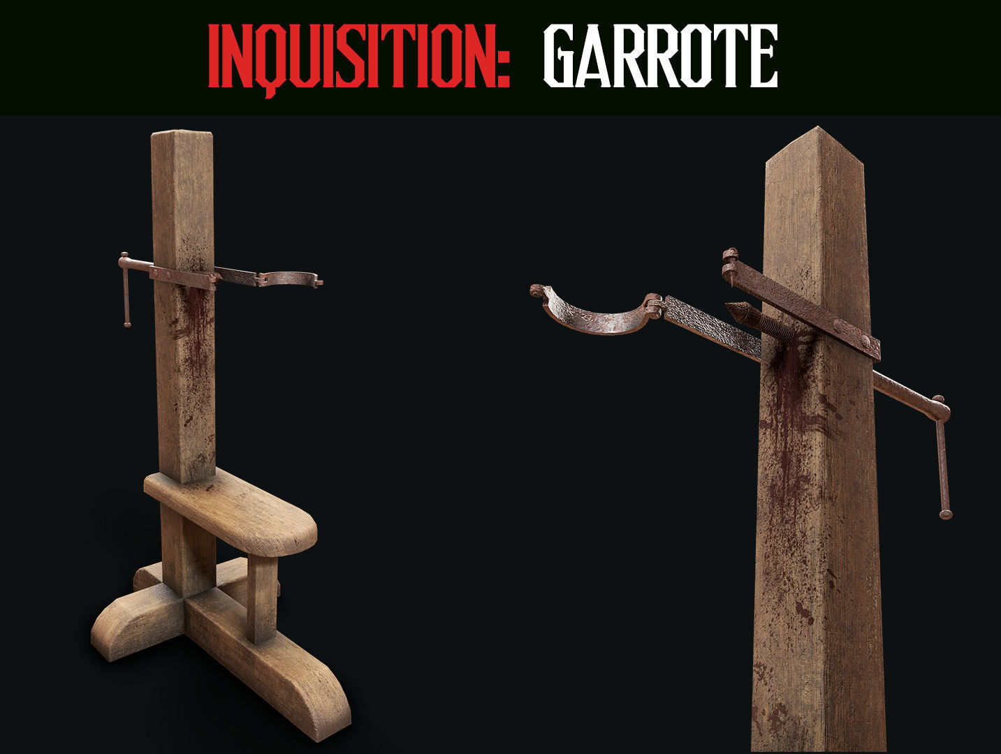 3D model Inquisition Garrote VR / AR / lowpoly CGTrader