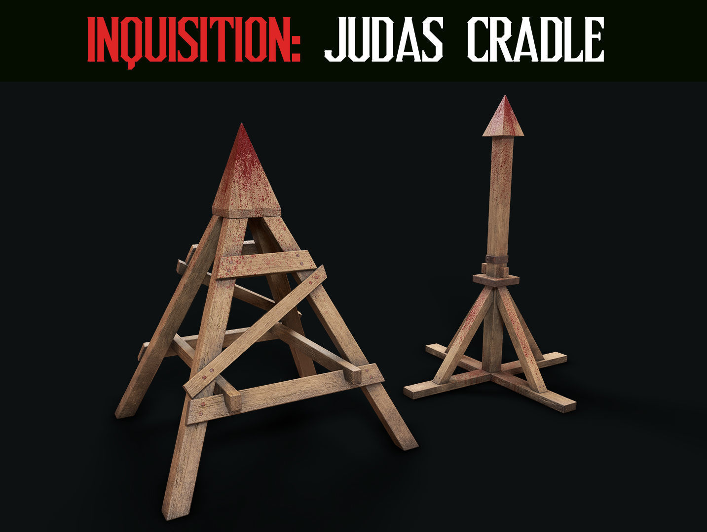 3D model Inquisition Judas Cradle VR / AR / lowpoly CGTrader