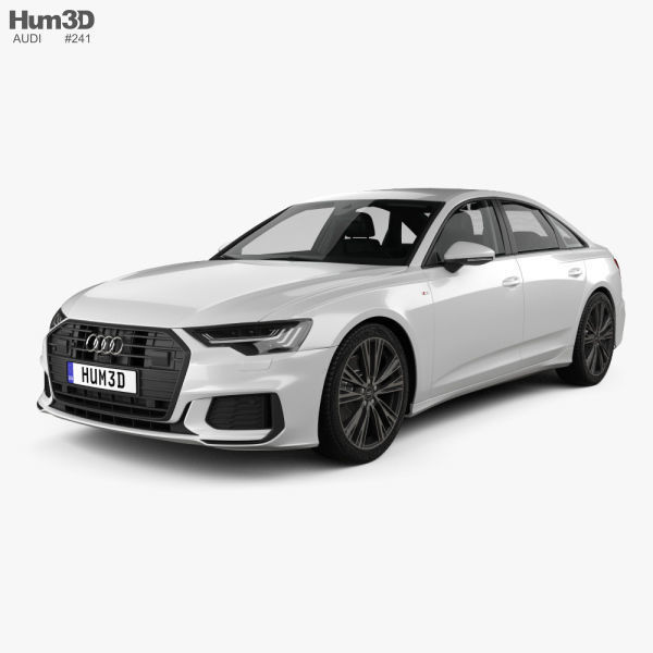 Audi A6 S-Line sedan with HQ interior 2018