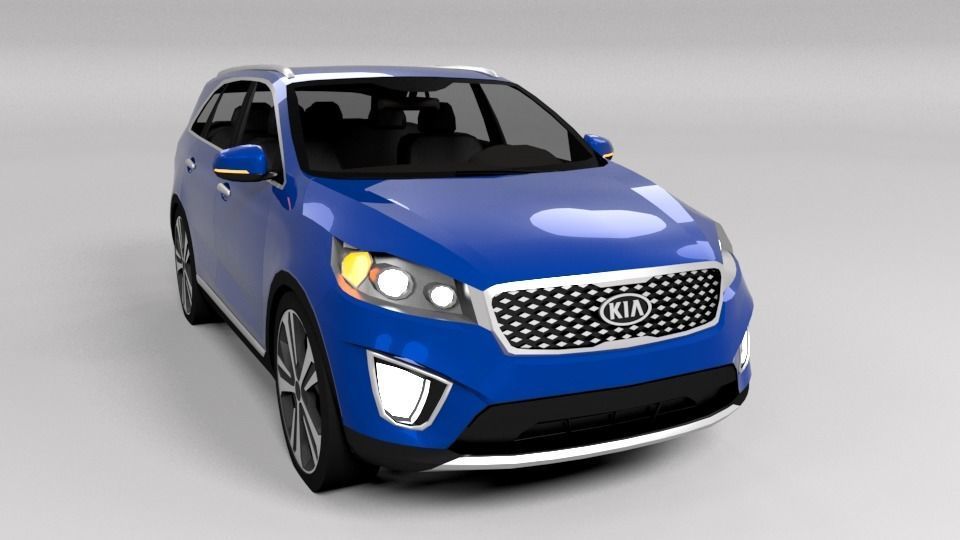 KIA SORENTO 2016 LOWPOLY