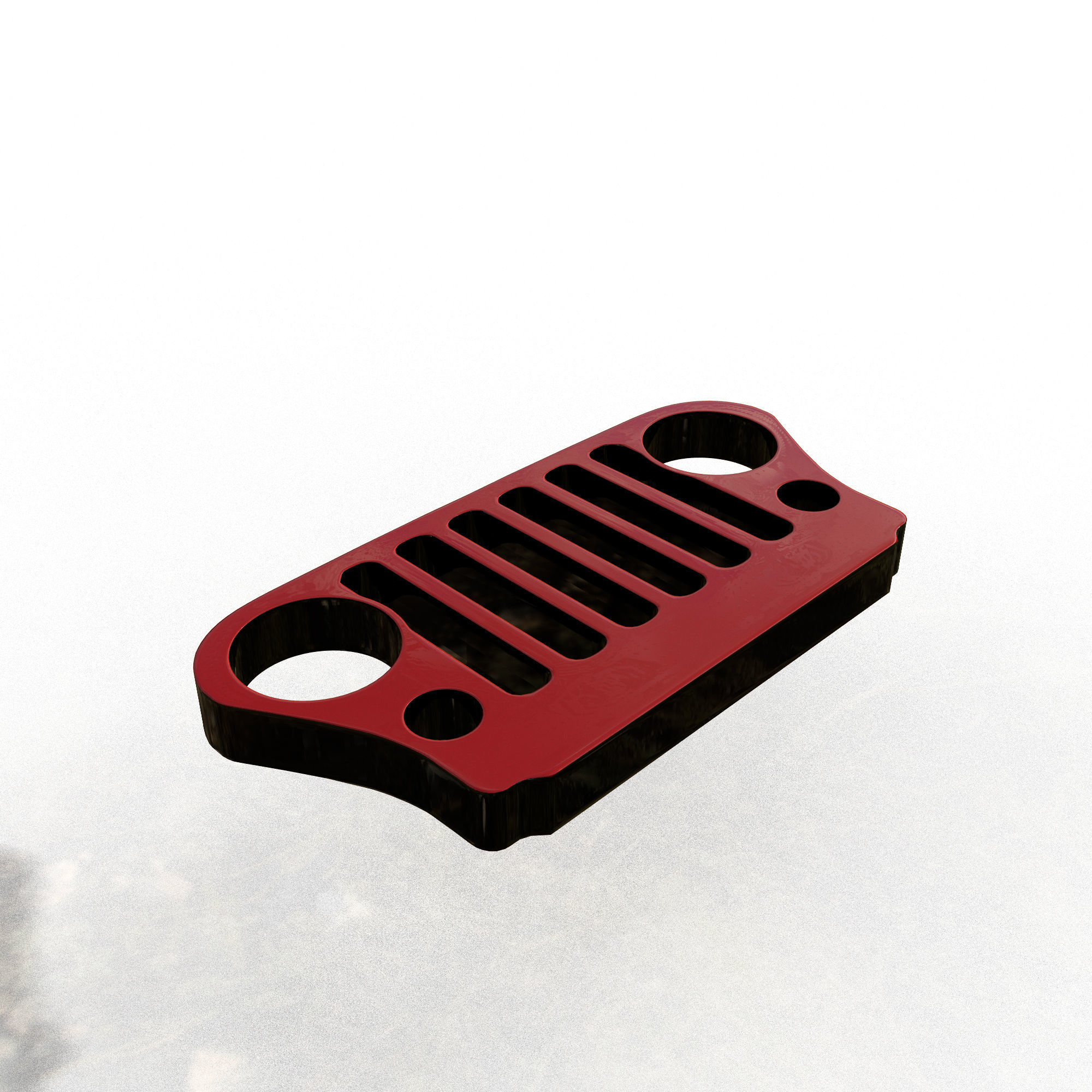 Jeep Wrangler brass knuckles free 3D model CGTrader