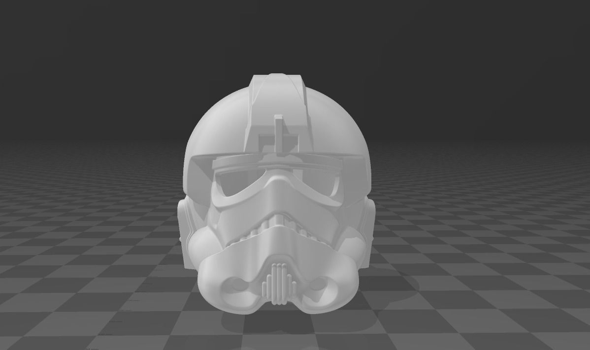 star wars tie fighter pilot helmet 3d print model