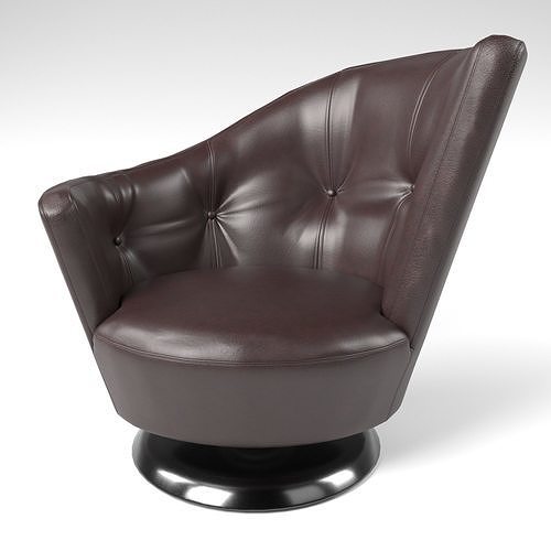 Arabella by Giorgetti in leather 3D model