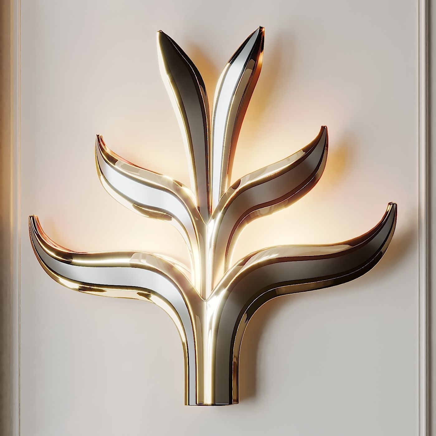 Set of Two Huge Brass by Richard Faure