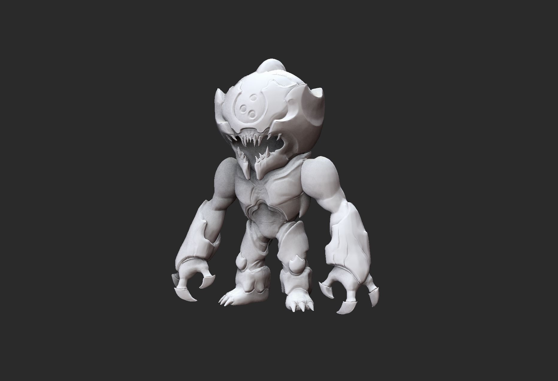Prowler Doom Collectable Toy 3D Model STL File