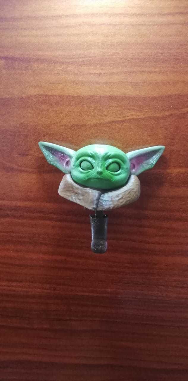 baby Yoda key holder 3D model 3D printable CGTrader