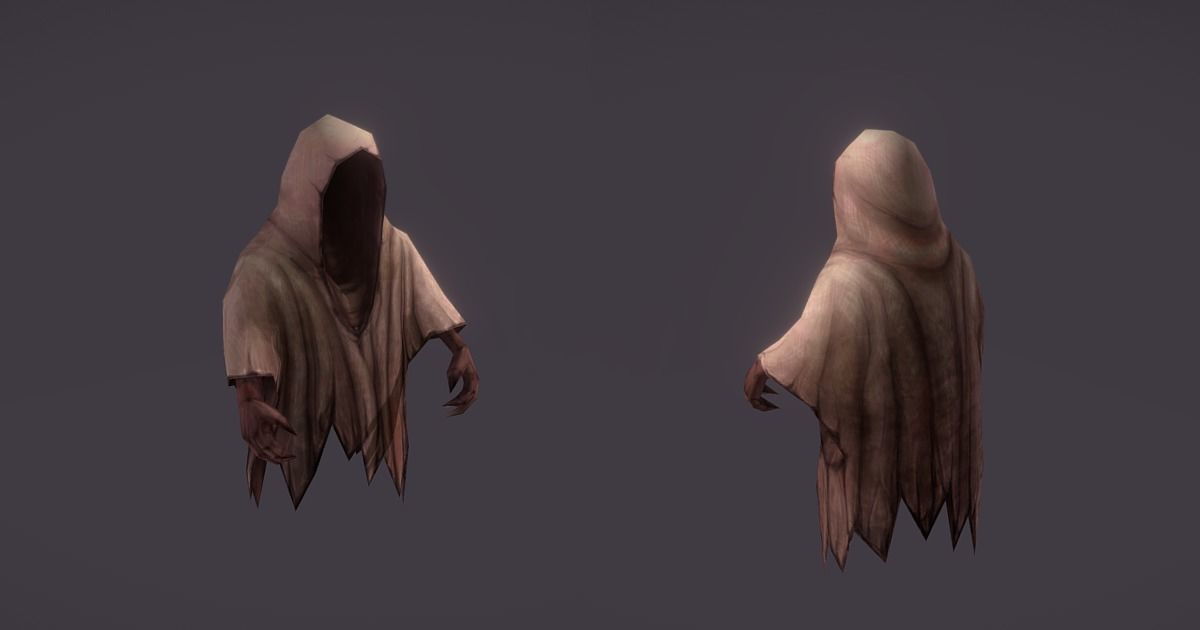 Ghost enemy with animations