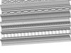 12 classical cornices and friezes for plaster and wood workings 3D ...
