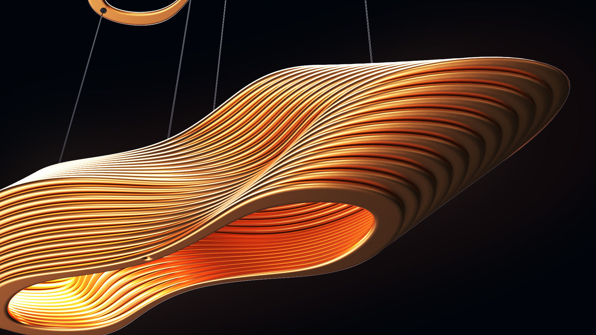 Modern Chandelier 3D model CGTrader